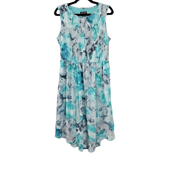 Enfocus Studio Dresses & Skirts - Enfocus Women Sleeveless Floral Teal Green Dress